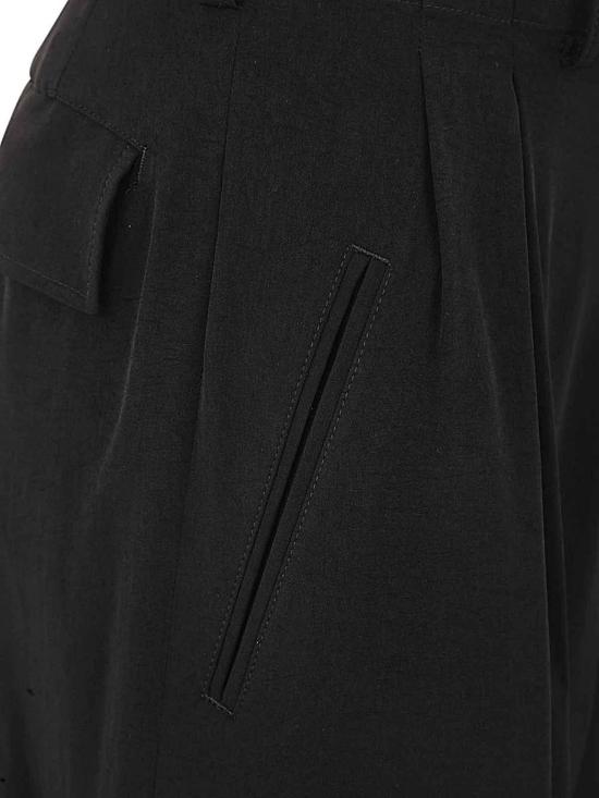  와이즈 요지 야마모토 스트레이트 팬츠 YYP055002 Black - Y’S YOHJI YAMAMOTO