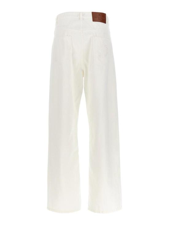  에트로 스트레이트 팬츠 WRNB0005AC169W0111 White - ETRO