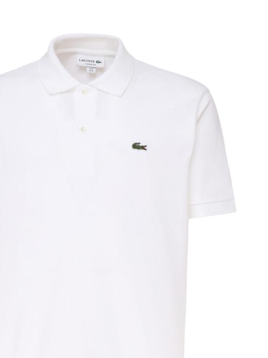 25FW 라코스테 폴로 티셔츠 L1212001 White - LACOSTE