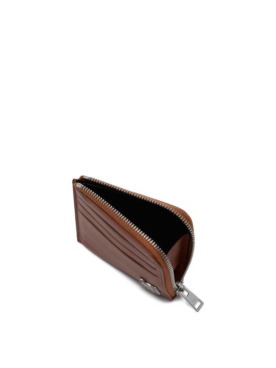  메종키츠네 지갑 MM05342LC0043DARK Brown - MAISON KITSUNE