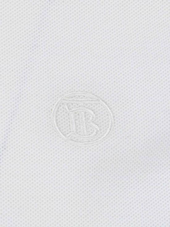  버버리 코튼 로고 폴로 셔츠 8084012 White - BURBERRY