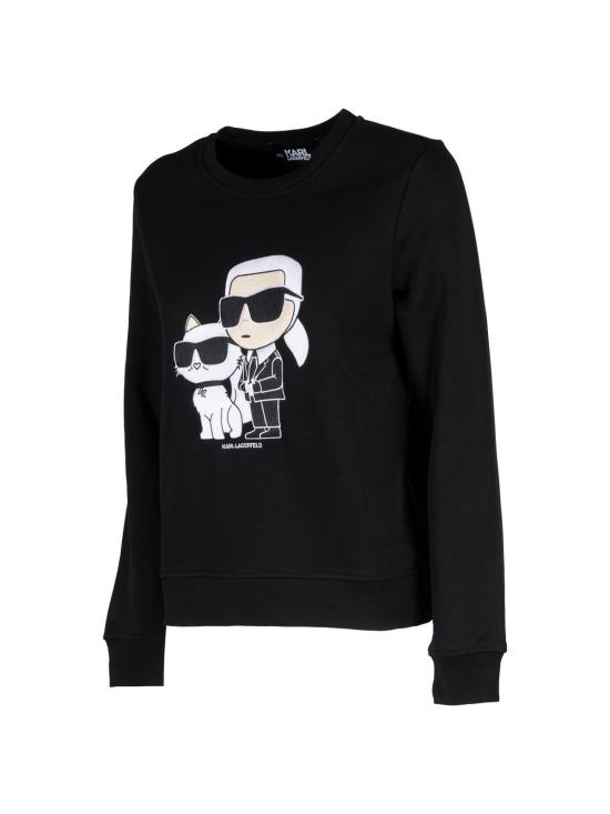 25FW 칼라거펠트 스웨터 230W1803999 Black - KARL LAGERFELD