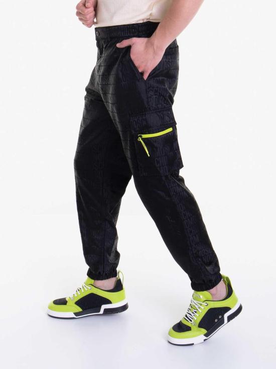  모스키노 스트레이트 팬츠 031826160555 Black - MOSCHINO