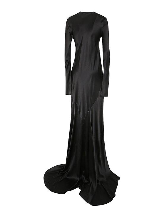  앤 드뮐미스터 롱 원피스 2401WDR16FA134099099 Black - ANN DEMEULEMEESTER