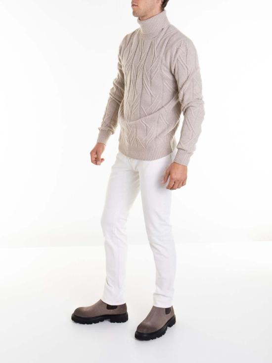 꼬르넬리아니 터틀넥 92M5443825171036 Beige - CORNELIANI