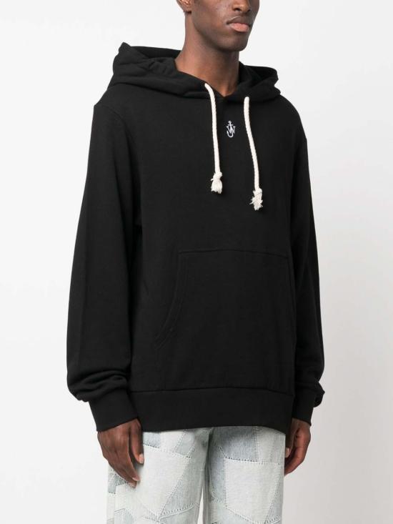  JW앤더슨 후드 티셔츠 JW0111PG1339999 Black - JW ANDERSON