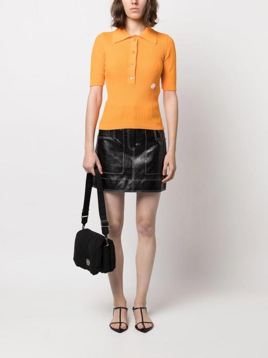  파투 반팔 티셔츠 KN0798051215M Orange - PATOU