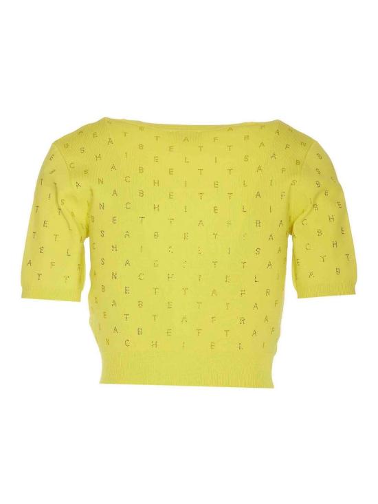  엘리자베타프랜치 가디건 MK04B42E2271 Yellow - ELISABETTA FRANCHI