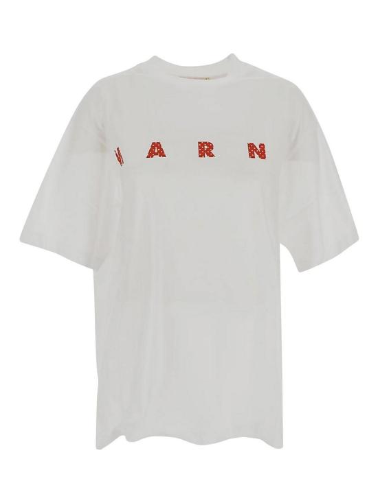  마르니 탑 THJET49P01USCV77PDW01 White