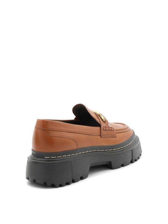 25FW 호간 로퍼 HXW6480EP20KXTS003 Brown - HOGAN