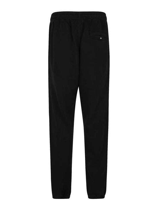  마르셀로 불론 트레이닝/조거 팬츠 CMCH024C99FLE0021001 Black - MARCELO BURLON