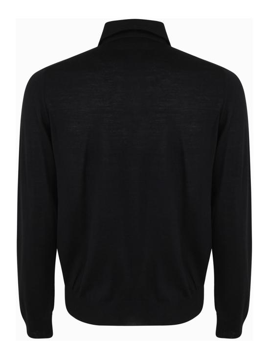  필리포 드 로렌티스 폴로 티셔츠 PL1MLPARRM16R990 Black - FILIPPO DE LAURENTIIS