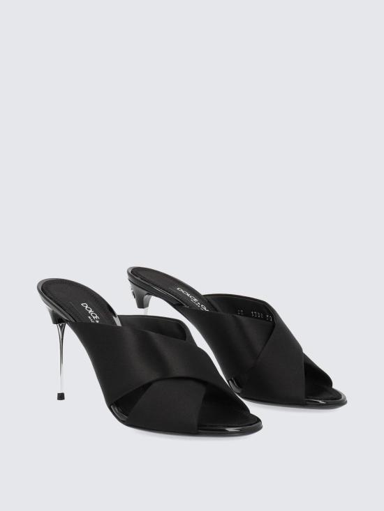  돌체앤가바나 뮬/슬리퍼 CR1738AV7998B956 Black - DOLCE & GABBANA
