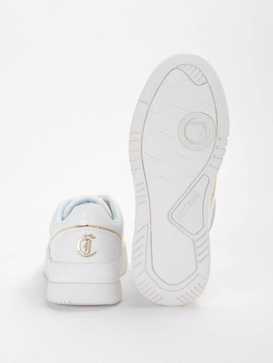  저스트까발리 스니커즈 76RA3SA7ZSA59003 White - JUST CAVALLI