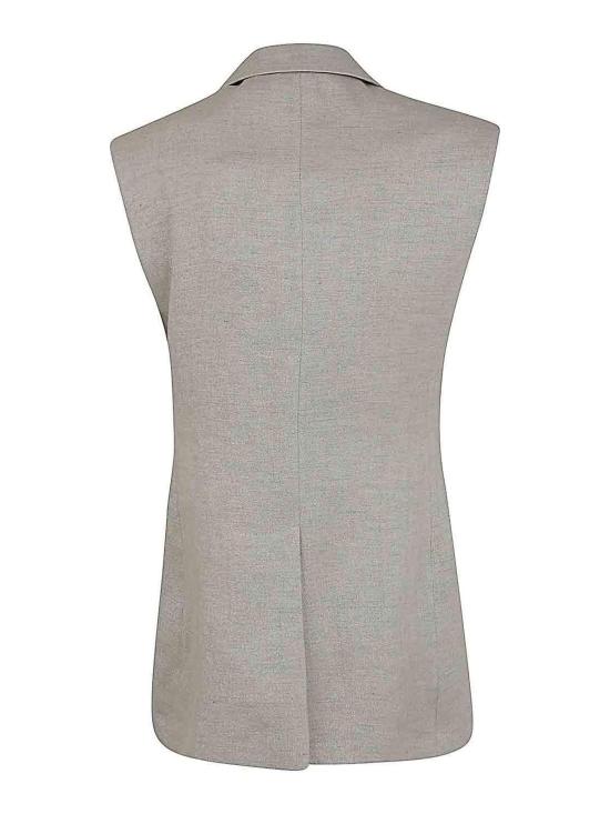 24FW 브루넬로 쿠치넬리 베스트 MH5672006C011 Grey - BRUNELLO CUCINELLI