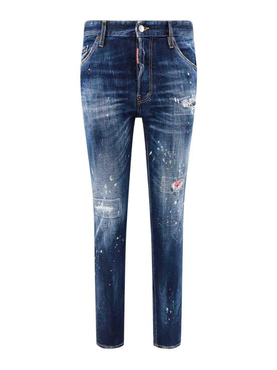  디스퀘어드2 데님 팬츠 S74LB1458S30664470 Blue