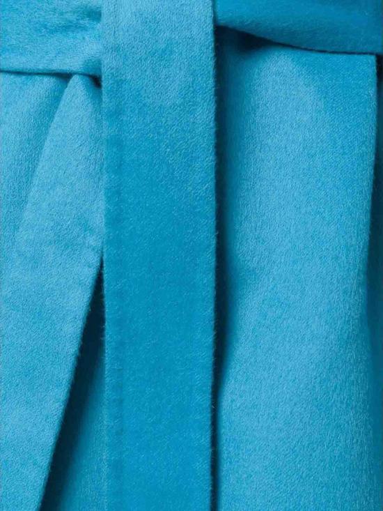  베르사체 미디 스커트 A205588A77657A1450 Blue - VERSACE