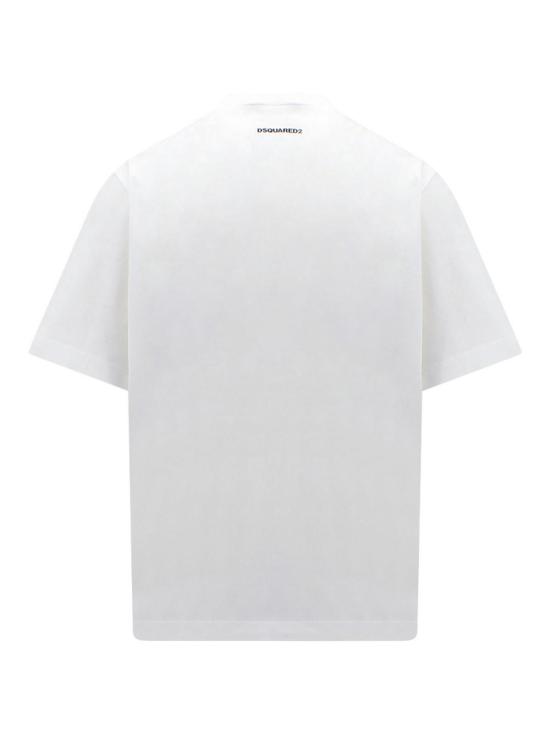  디스퀘어드2 반팔 티셔츠 S75GD0335S23009100 White - DSQUARED2