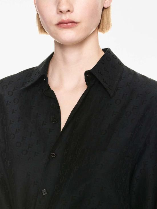  오프화이트 숏팬츠 OWDG005F23FAB0011010 Black - OFF WHITE