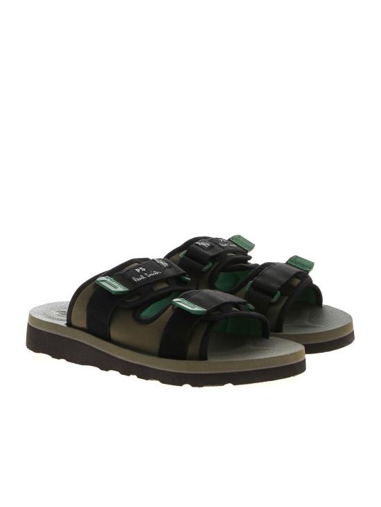  폴 스미스 샌들 M2SMIC03ANEOMILITARE Dark Green - PAUL SMITH