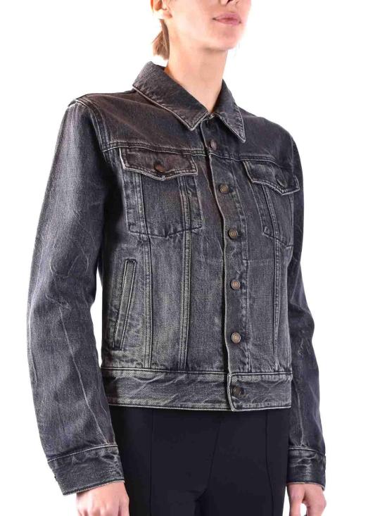  생로랑 데님 자켓 505820YD8051098 Dark Wash - SAINT LAURENT