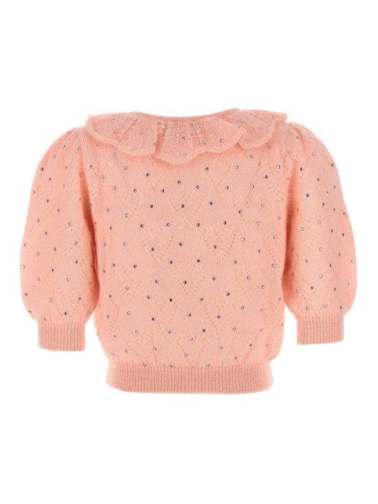  알레산드라리치 반팔 티셔츠 FABX3651K42629041 Nude Neutrals - ALESSANDRA RICH