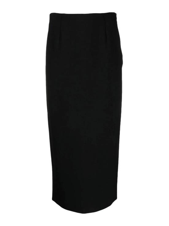  엠포리오 아르마니 미디 스커트 H4NN27E2006999 Black - EMPORIO ARMANI