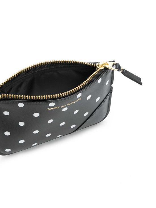  꼼데가르송 클래식 레더 라인 파우치 SA8100PDBLK BLACK - COMME DES GARCONS