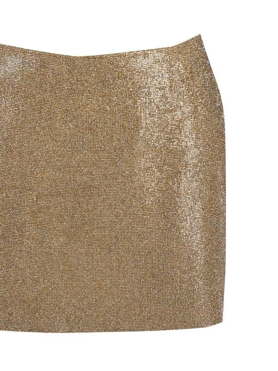  엔유 숏 스커트 11505CAMILLEVINTAGEGOLD Gold - NU