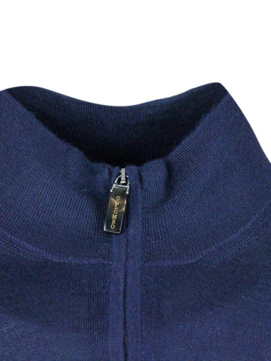  콜롬보 집업 니트 MA0006056JA43276 Blue - COLOMBO