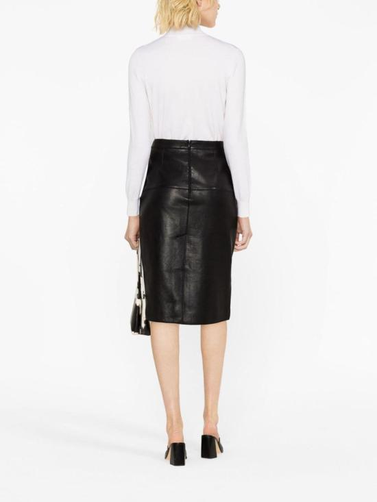  파로쉬 터틀넥 D512906LIME002 White - PAROSH