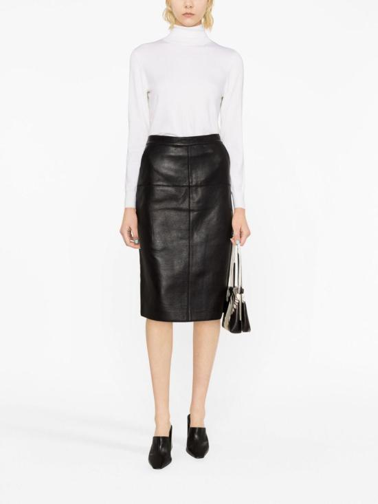  파로쉬 터틀넥 D512906LIME002 White - PAROSH