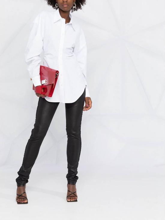  앤 드뮐미스터 스트레이트 팬츠 20021431288099 Black - ANN DEMEULEMEESTER