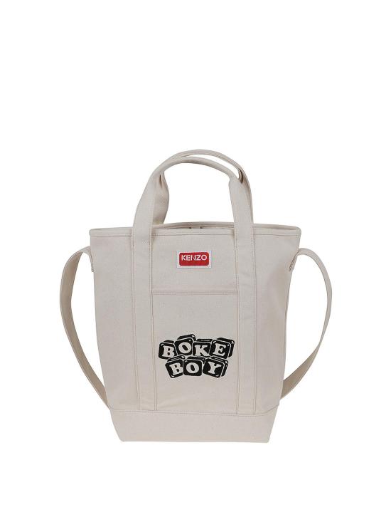  겐조 토트백 FD55SA901F3503 White