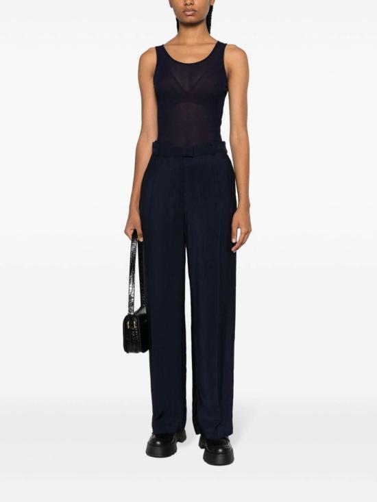  아미 민소매 티셔츠 FTK101JE0022430 Blue - AMI