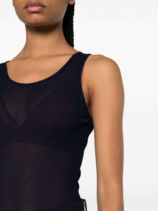  아미 민소매 티셔츠 FTK101JE0022430 Blue - AMI