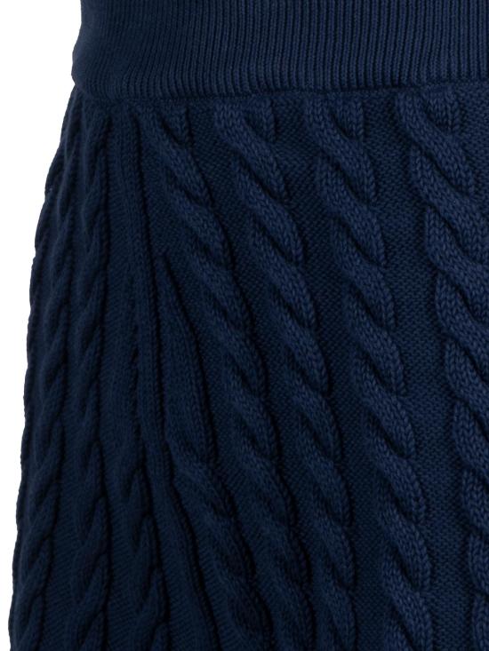  겐조 미디 스커트 FD52JU3513AB77 Blue - KENZO