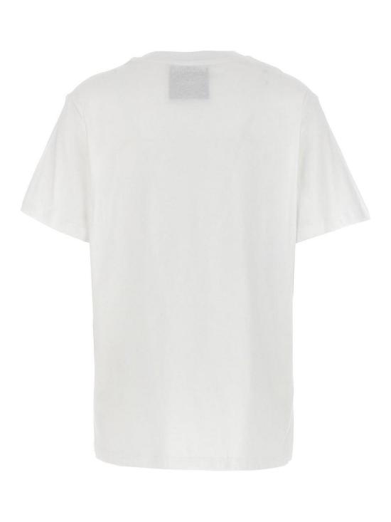 24FW 모스키노 반팔 티셔츠 070305412001 White - MOSCHINO