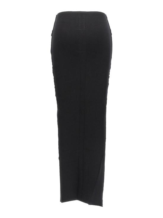  릭 오웬스 롱 스커트 RP02C1696KST09 Black - RICK OWENS
