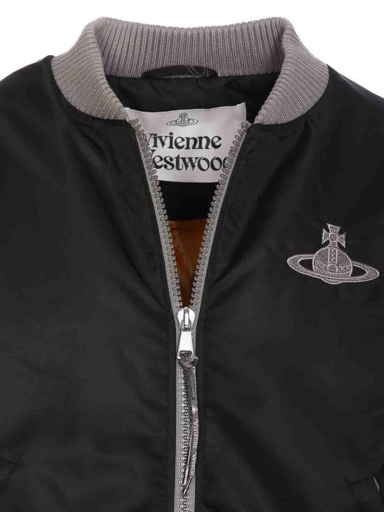  비비안웨스트우드 봄버 자켓 33040009W00M0N401 Black - VIVIENNE WESTWOOD