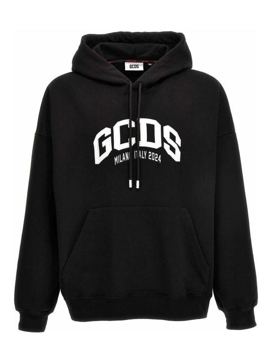  지씨디에스 후드 티셔츠 FW23M10068102 Black