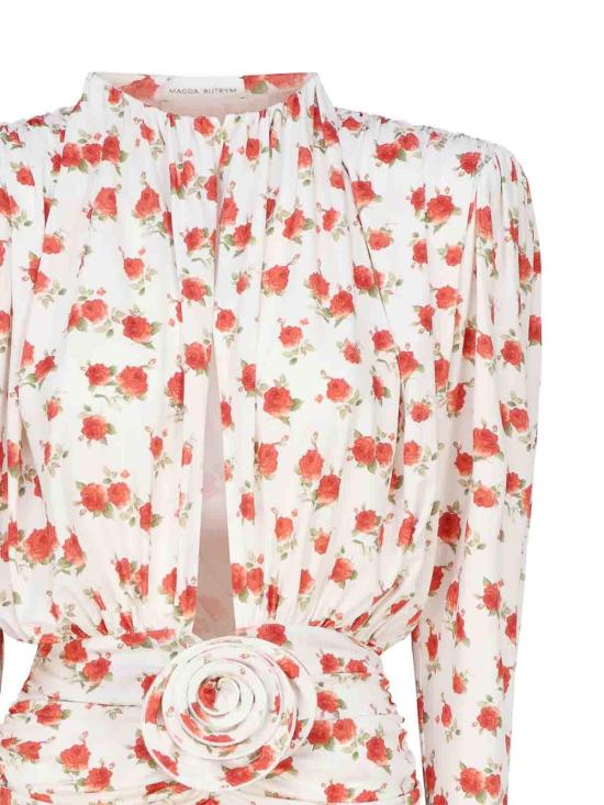  마그다뷰트림 숏 원피스 148923CREAM White - MAGDA BUTRYM