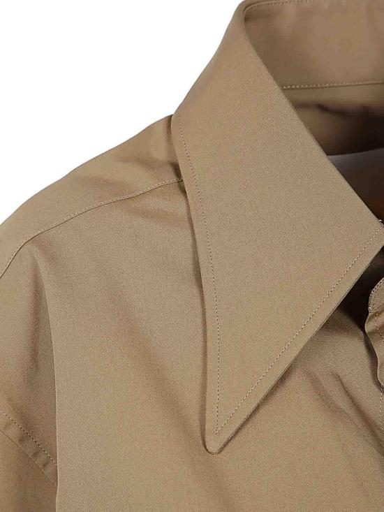  마르지엘라 반팔 셔츠 S67DR0009S43001114 Brown - MAISON MARGIELA