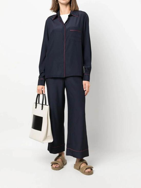  파로쉬 셔츠 D381132ZPALMER012 Dark Blue - PAROSH