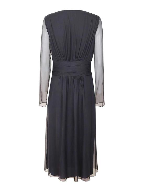 25SS 알베르타 페레티 미디 스커트 04540114290 Blue - ALBERTA FERRETTI