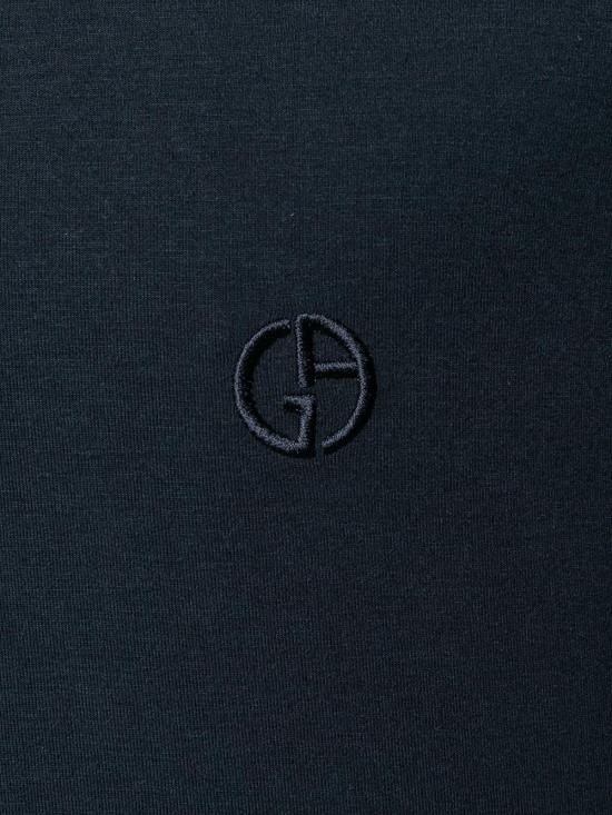 26SS 조르지오 아르마니 반팔 티셔츠 3GST52SJP4ZUBSG Dark Blue - GIORGIO ARMANI