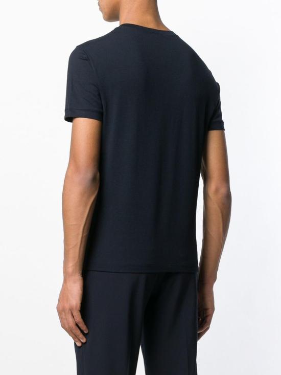 26SS 조르지오 아르마니 반팔 티셔츠 3GST52SJP4ZUBSG Dark Blue - GIORGIO ARMANI