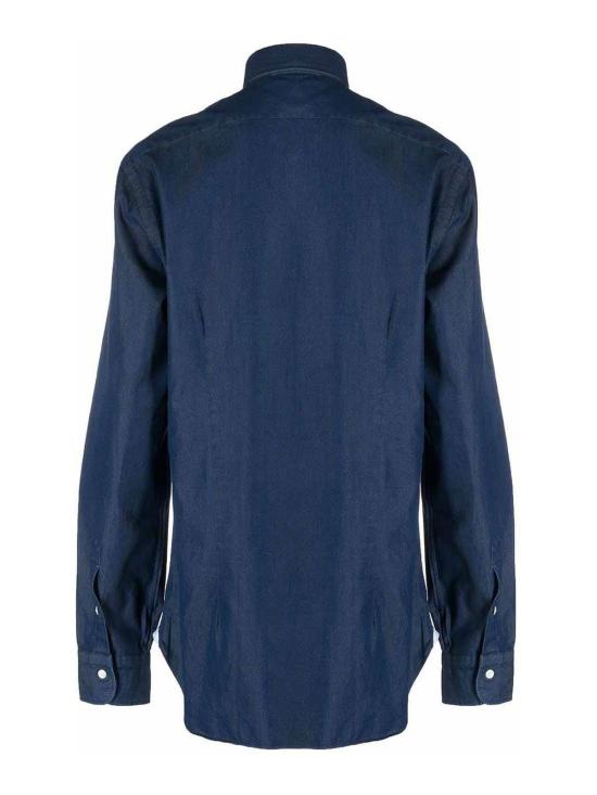  발바 긴팔 셔츠 LIU13P01PZ0998U0930001 Blue - BARBA