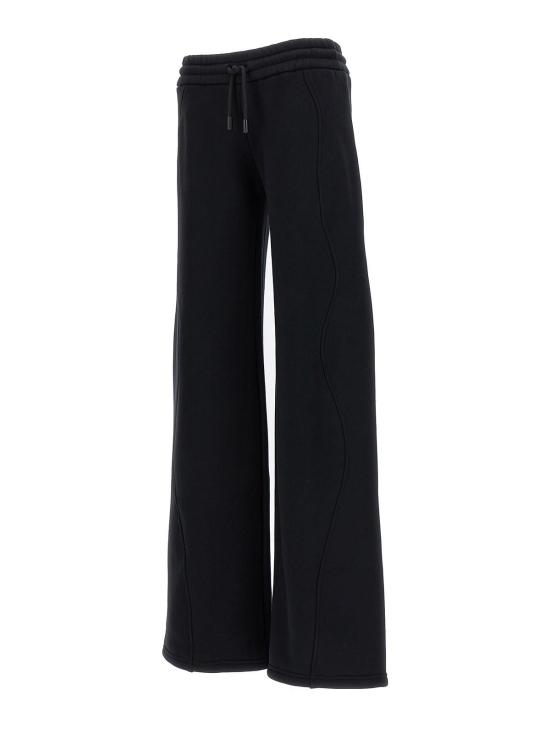  오프화이트 스트레이트 팬츠 OWCH020F23JER0011000 Black - OFF WHITE