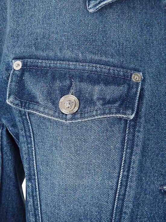  베르사체 자켓 10125431A070791D030 Blue - VERSACE